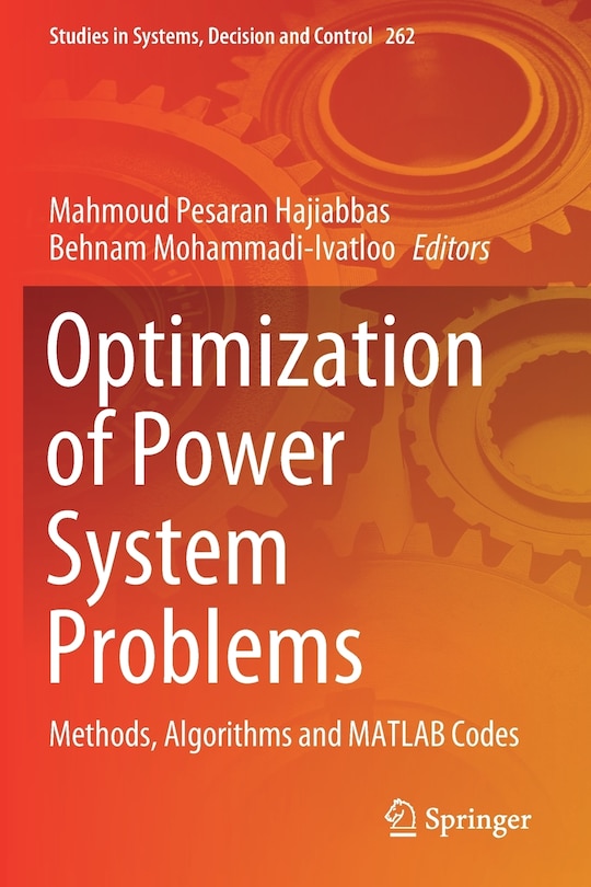 Front cover_Optimization Of Power System Problems