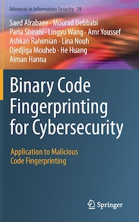 Couverture_Binary Code Fingerprinting For Cybersecurity