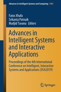 Couverture_Advances in Intelligent Systems and Interactive Applications