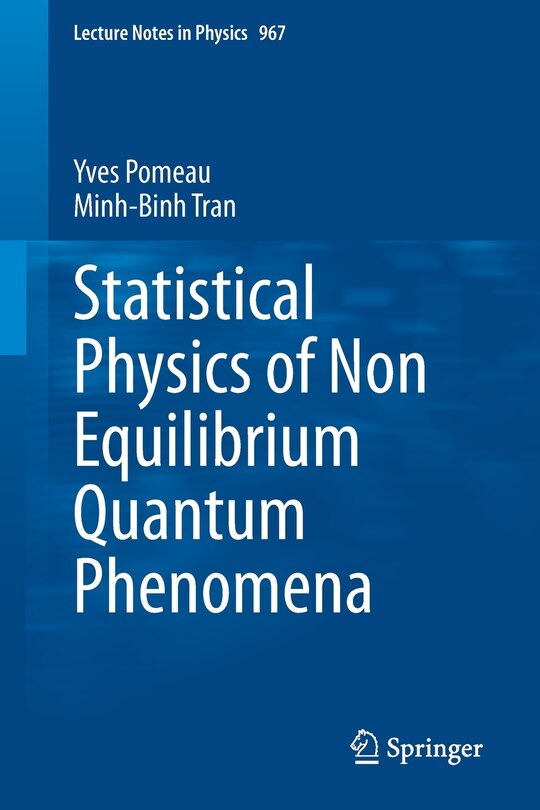 Front cover_Statistical Physics Of Non Equilibrium Quantum Phenomena