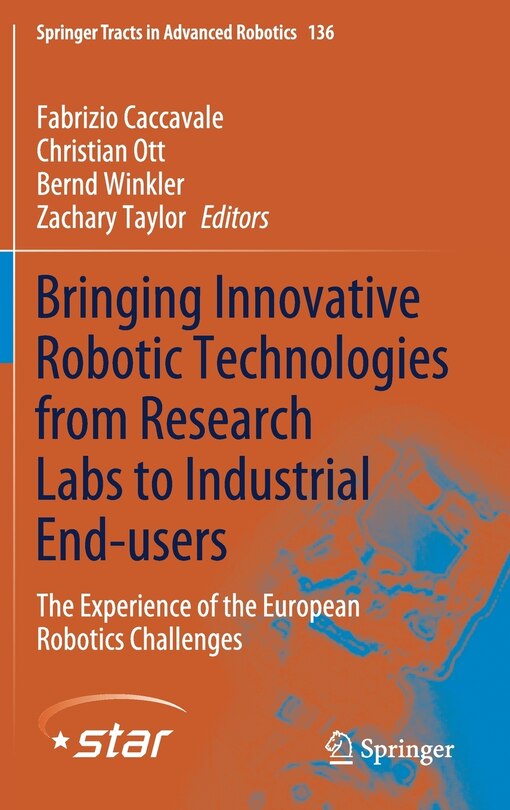 Couverture_Bringing Innovative Robotic Technologies From Research Labs To Industrial End-users