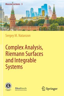 Couverture_Complex Analysis, Riemann Surfaces And Integrable Systems