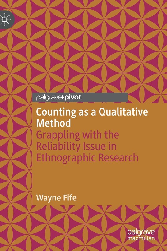 Front cover_Counting As A Qualitative Method