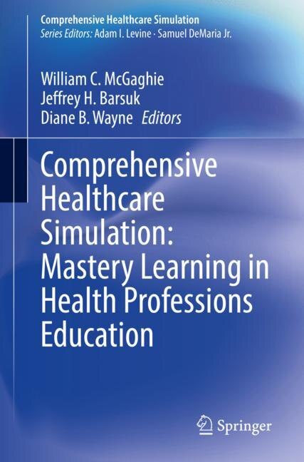 Front cover_Comprehensive Healthcare Simulation