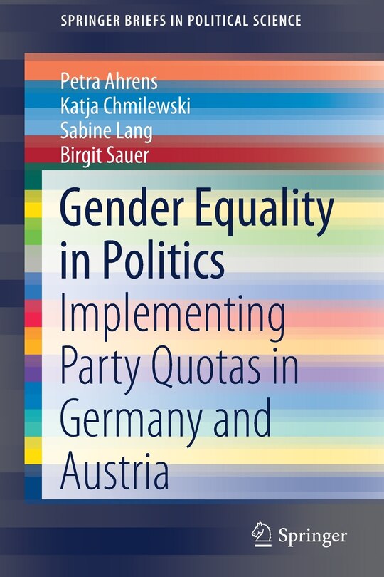 Front cover_Gender Equality In Politics