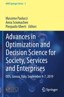 Front cover_Advances In Optimization And Decision Science For Society, Services And Enterprises