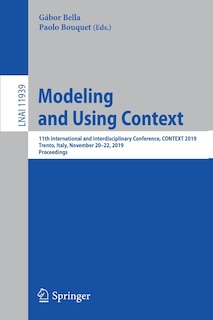 Couverture_Modeling and Using Context
