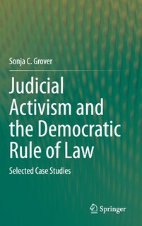 Couverture_Judicial Activism And The Democratic Rule Of Law