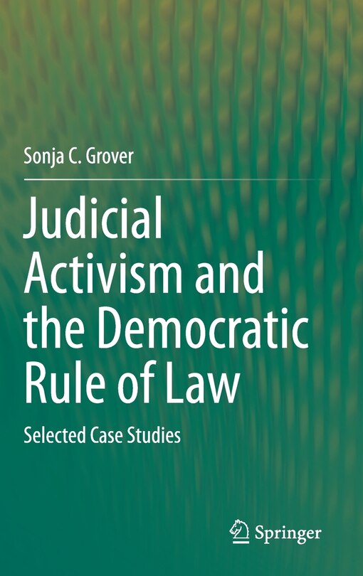 Couverture_Judicial Activism And The Democratic Rule Of Law