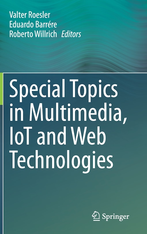 Couverture_Special Topics In Multimedia, Iot And Web Technologies