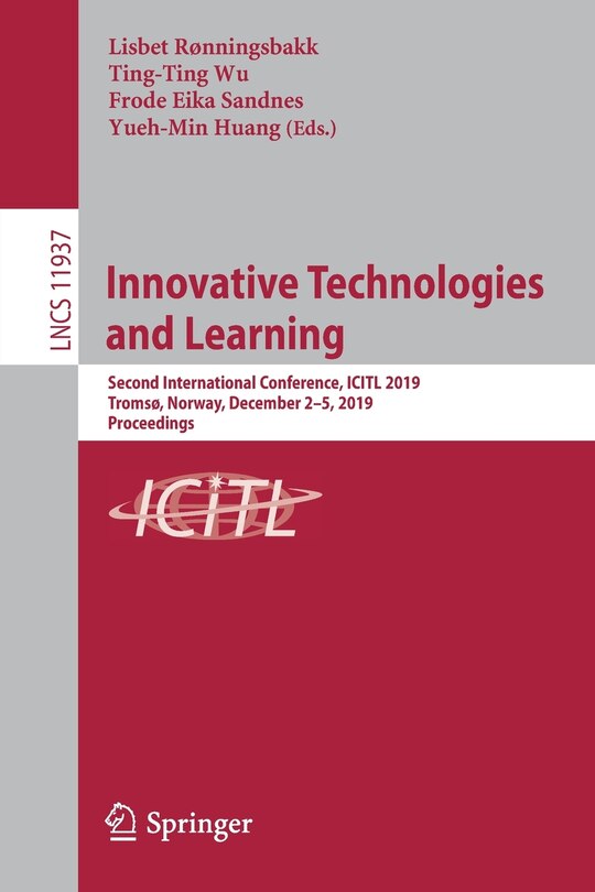 Couverture_Innovative Technologies And Learning