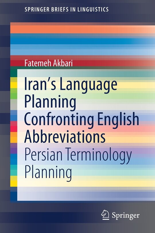Front cover_Iran's Language Planning Confronting English Abbreviations