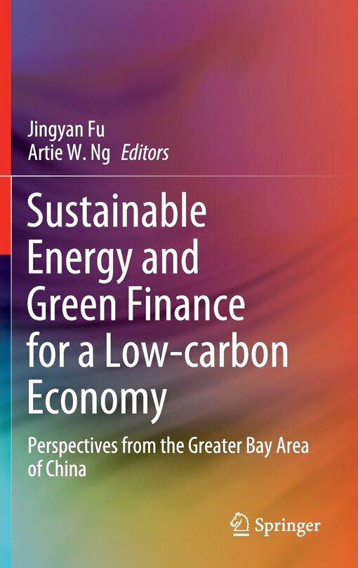 Front cover_Sustainable Energy And Green Finance For A Low-carbon Economy