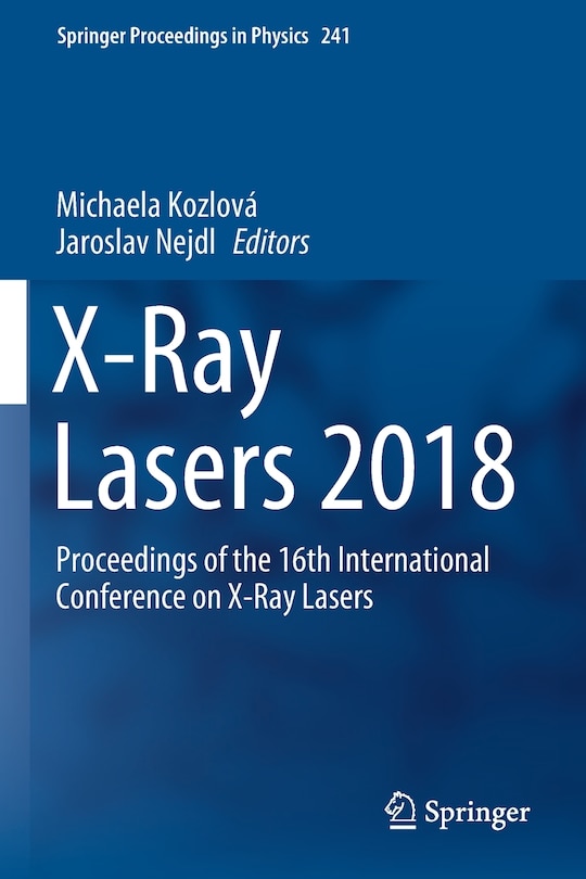 Couverture_X-ray Lasers 2018