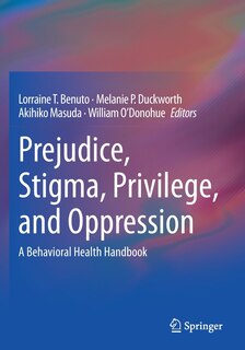 Couverture_Prejudice, Stigma, Privilege, And Oppression