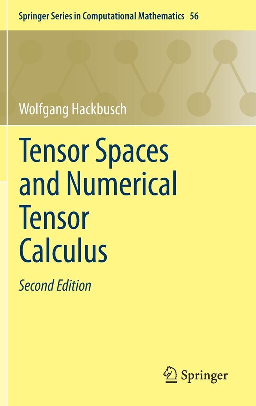 Couverture_Tensor Spaces And Numerical Tensor Calculus