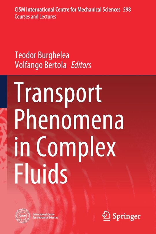 Front cover_Transport Phenomena In Complex Fluids