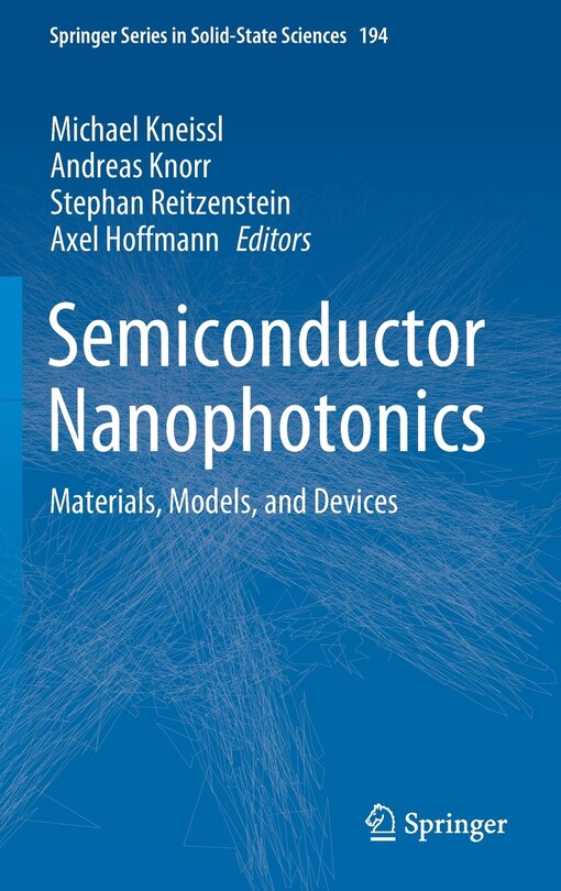 Couverture_Semiconductor Nanophotonics