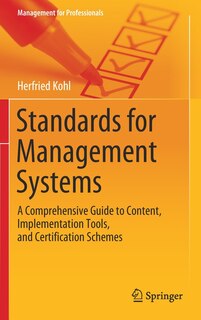 Front cover_Standards For Management Systems