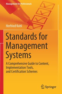 Front cover_Standards For Management Systems