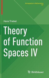 Front cover_Theory Of Function Spaces Iv