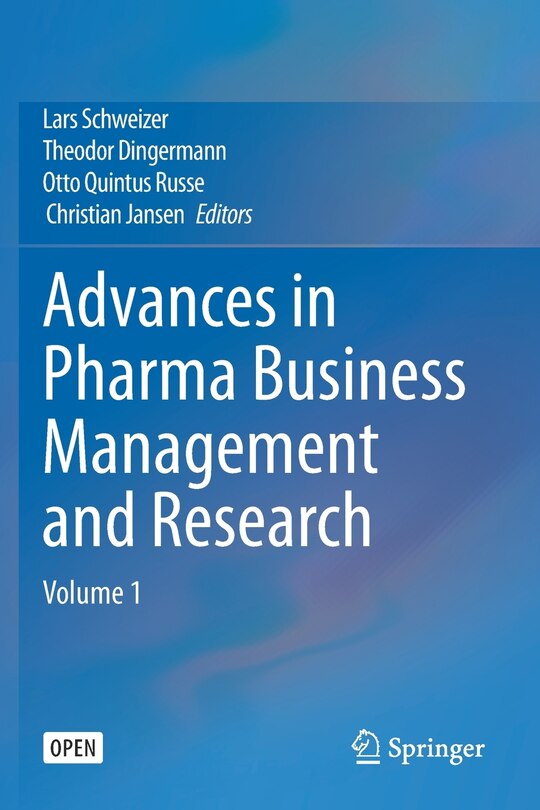Couverture_Advances in Pharma Business Management and Research
