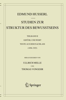 Front cover_Studien zur Struktur des Bewusstseins