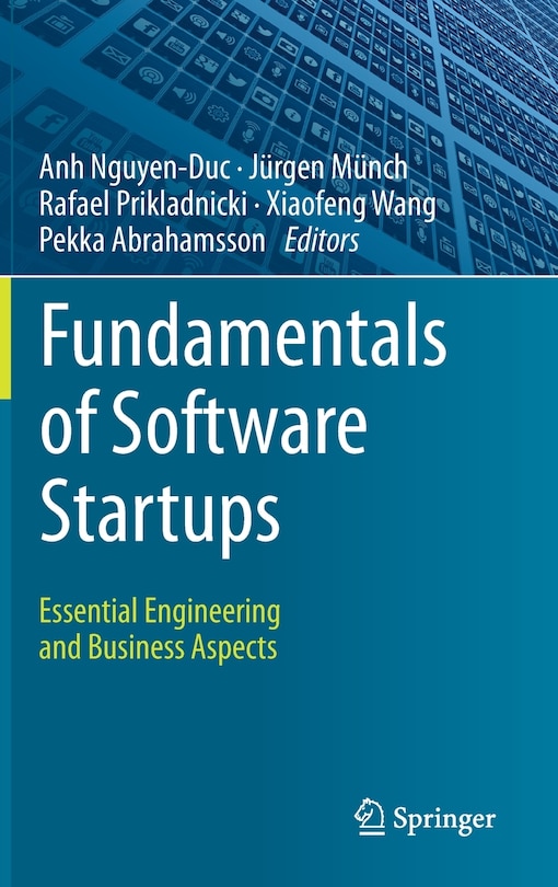 Front cover_Fundamentals Of Software Startups