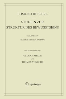 Front cover_Studien zur Struktur des Bewusstseins