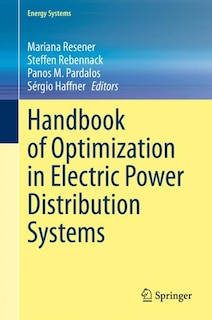 Front cover_Handbook Of Optimization In Electric Power Distribution Systems