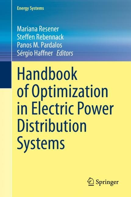Front cover_Handbook Of Optimization In Electric Power Distribution Systems