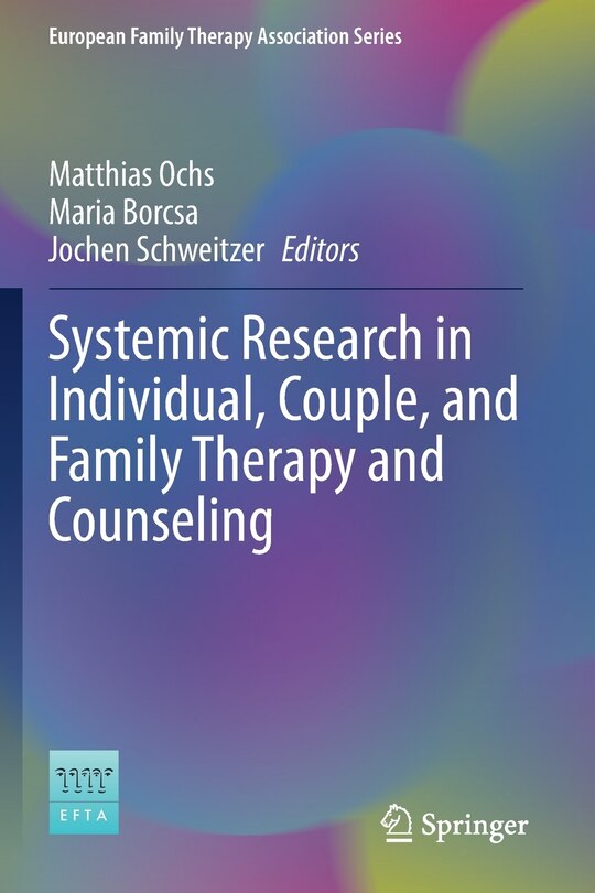 Front cover_Systemic Research in Individual, Couple, and Family Therapy and Counseling