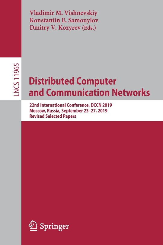 Front cover_Distributed Computer and Communication Networks