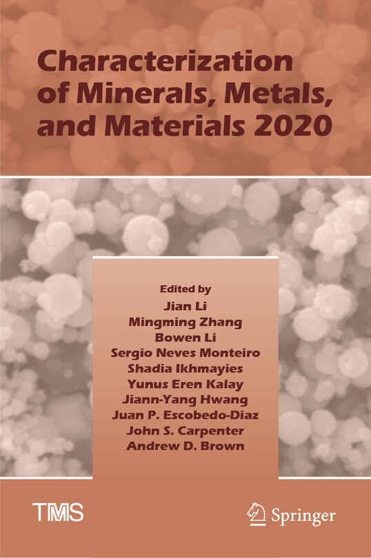 Front cover_Characterization Of Minerals, Metals, And Materials 2020