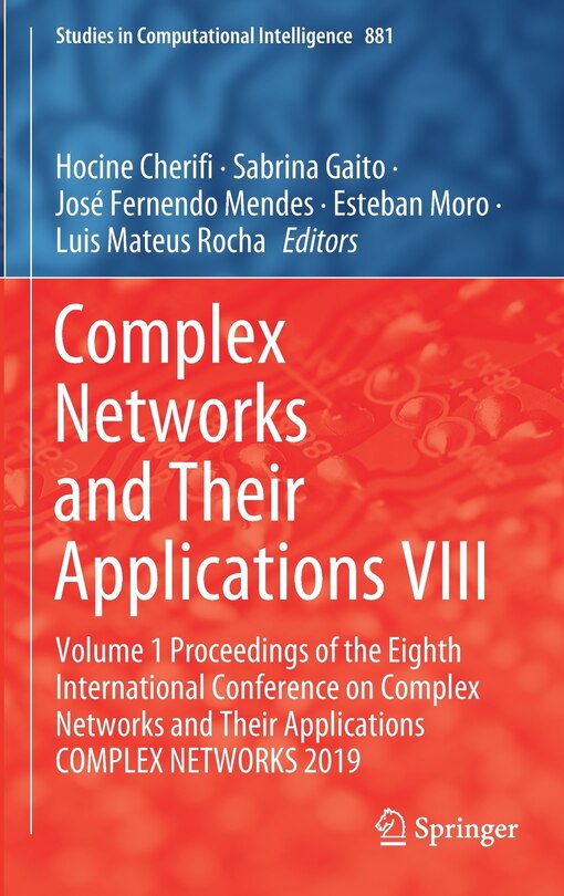 Couverture_Complex Networks and Their Applications VIII