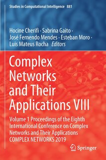 Couverture_Complex Networks and Their Applications VIII