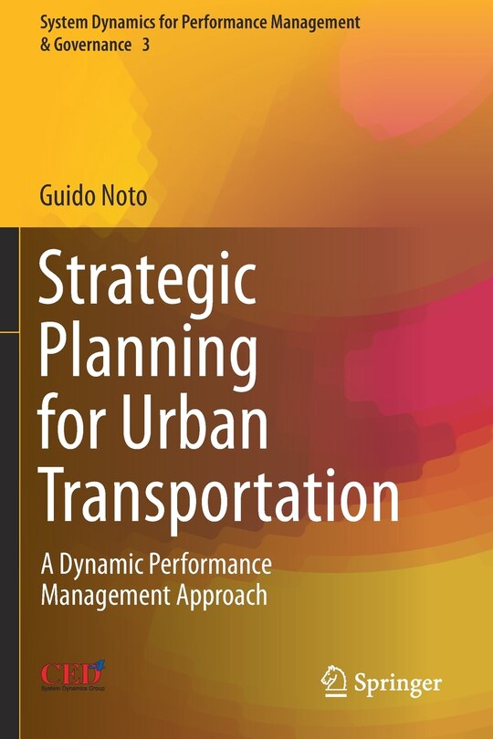 Front cover_Strategic Planning For Urban Transportation
