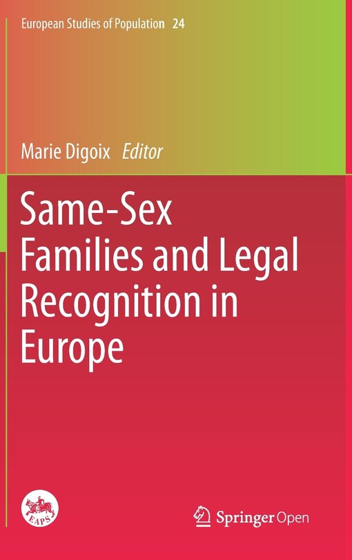 Couverture_Same-sex Families And Legal Recognition In Europe