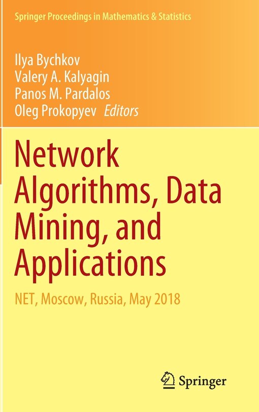 Front cover_Network Algorithms, Data Mining, And Applications