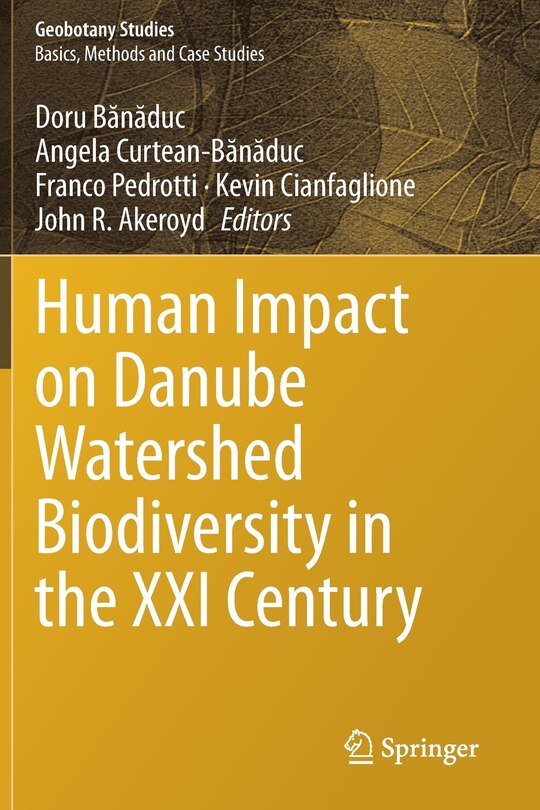Front cover_Human Impact on Danube Watershed Biodiversity in the XXI Century