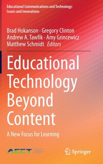 Couverture_Educational Technology Beyond Content