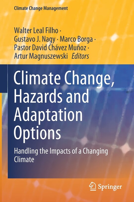 Front cover_Climate Change, Hazards And Adaptation Options