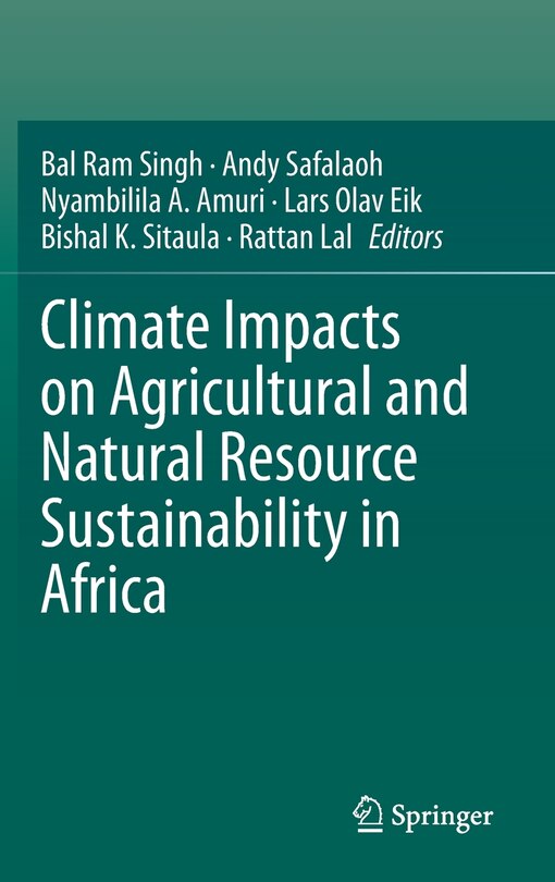 Couverture_Climate Impacts On Agricultural And Natural Resource Sustainability In Africa