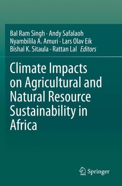 Front cover_Climate Impacts on Agricultural and Natural Resource Sustainability in Africa