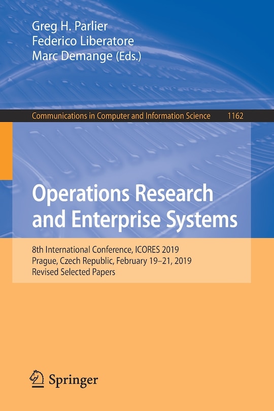 Couverture_Operations Research and Enterprise Systems