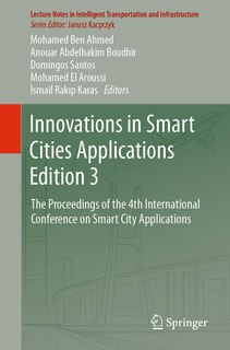Front cover_Innovations In Smart Cities Applications Edition 3
