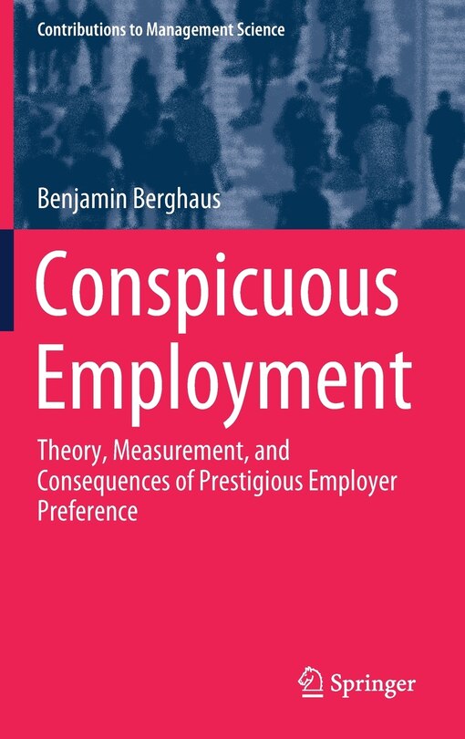 Couverture_Conspicuous Employment