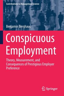 Couverture_Conspicuous Employment
