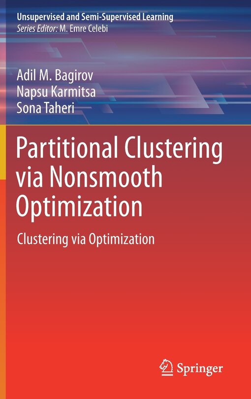 Front cover_Partitional Clustering Via Nonsmooth Optimization