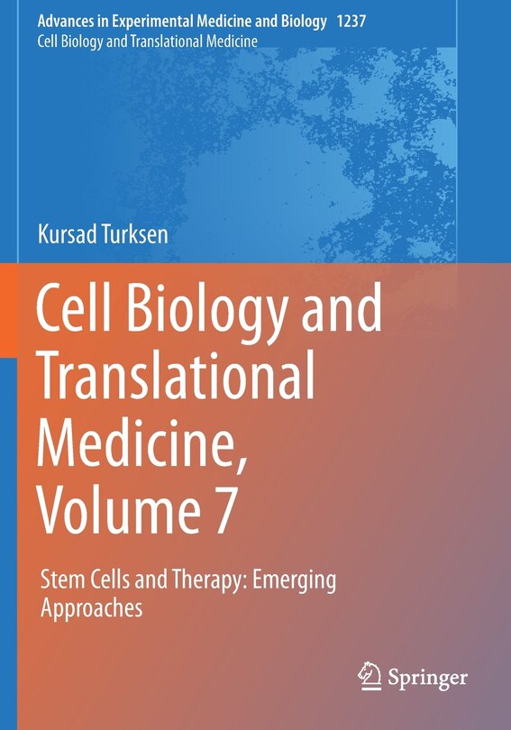 Front cover_Cell Biology And Translational Medicine, Volume 7